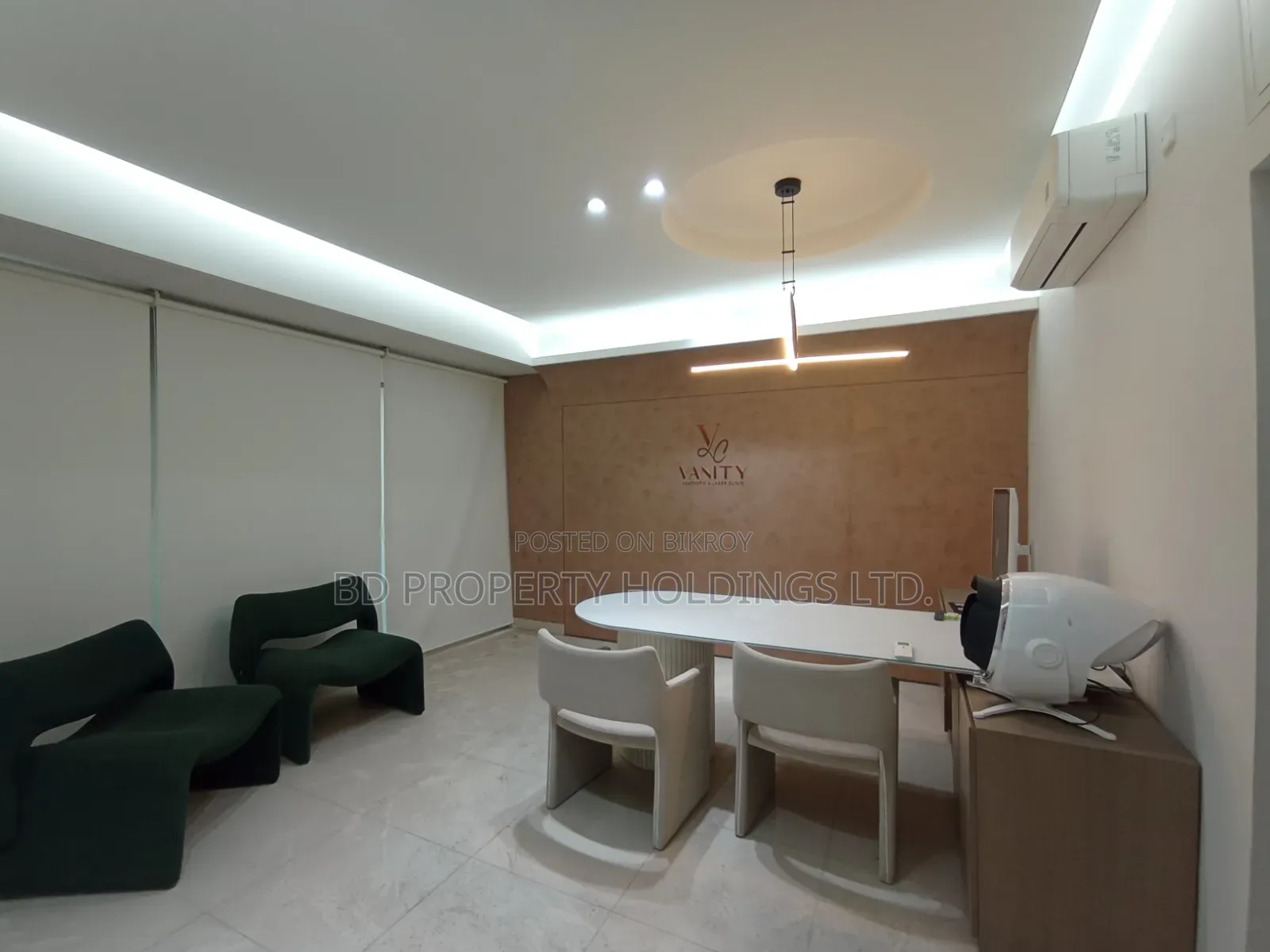 2200 SFT Full Furnished Commercial Space for Rent in Uttara in Uttara