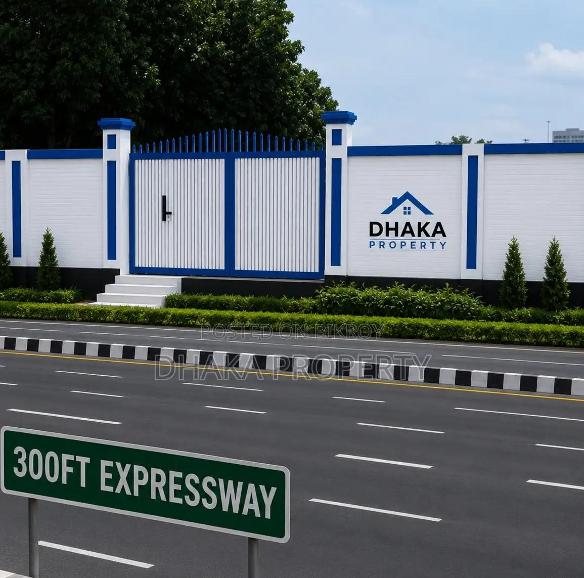 Sector 10, Road 103, 10 Katha South-Facing Plot in Purbachal