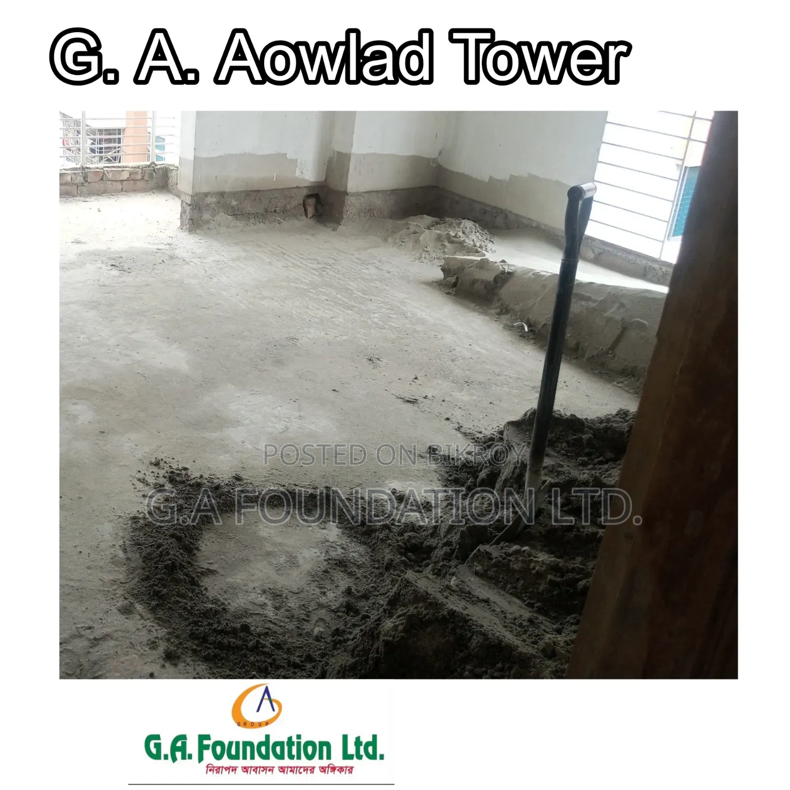 3-Bedroom Apartment in G. A. Aowlad Tower, Mirpur for Sale in Mirpur