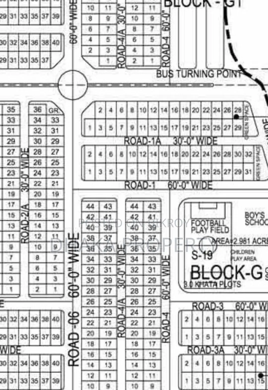 Exclusive Land Sale 3 Katha North at Sector-17/G in Uttara