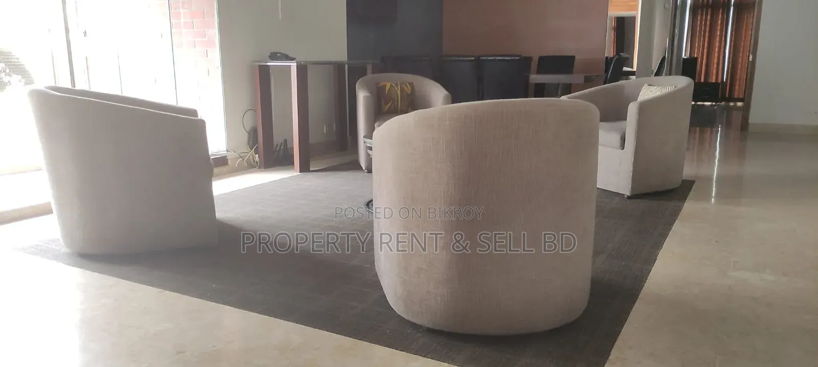 Furnished 3-bedroom Apartment in Property Rent Sell, Baridhara for rent in Baridhara