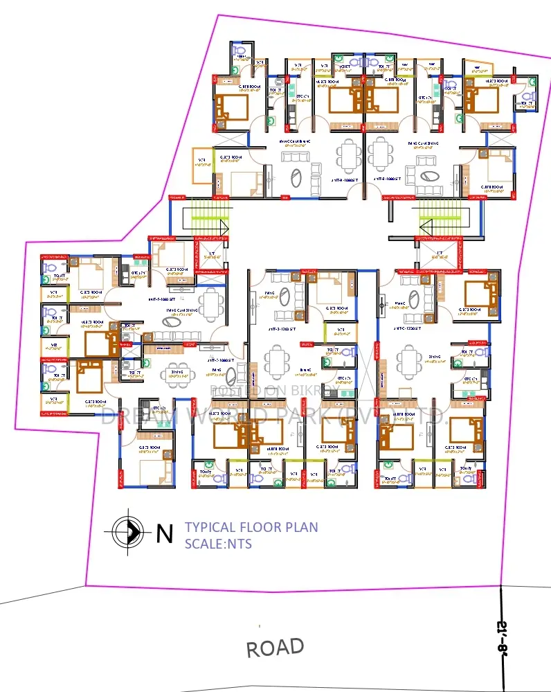 3-Bedroom Apartment in Dream Motiur Hasina, Dhanmondi for sale in Dhanmondi