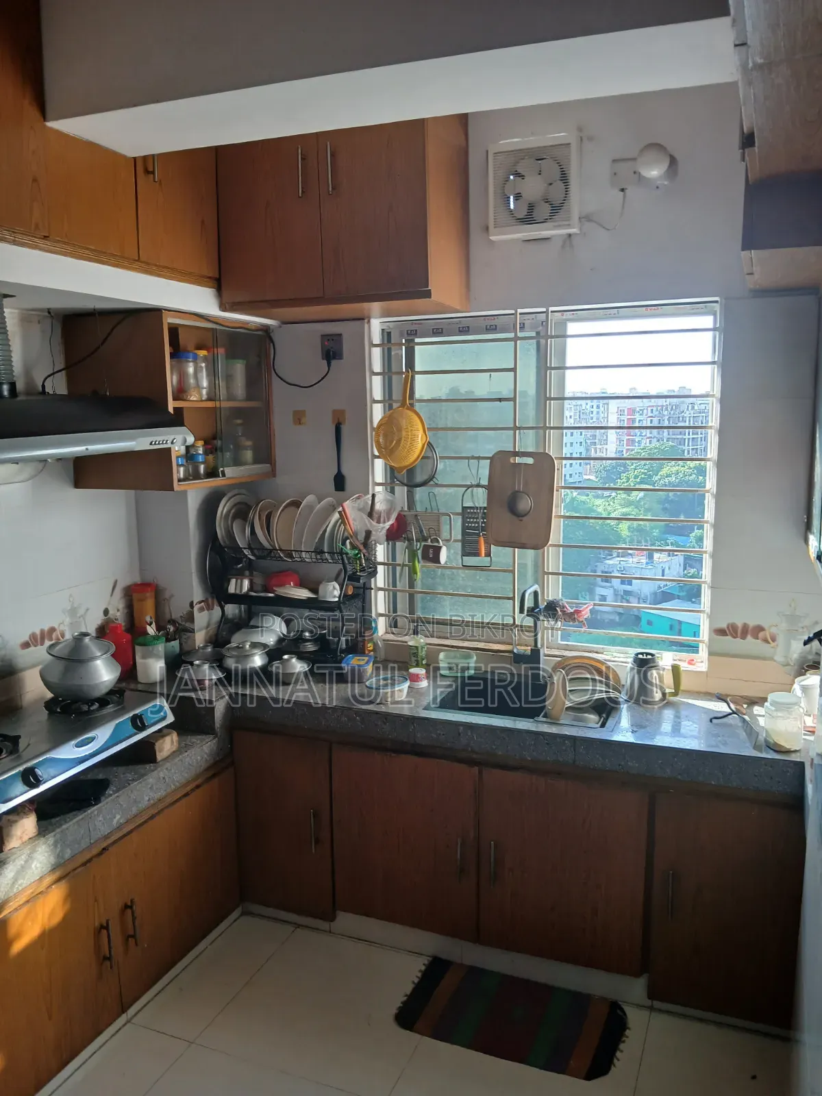 Furnished 3 Bedroom Apartment in Lake View Palace, Khilgaon for sale in Khilgaon