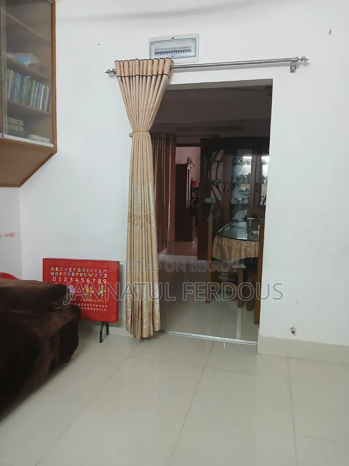 Furnished 3 Bedroom Apartment in Lake View Palace, Khilgaon for sale in Khilgaon