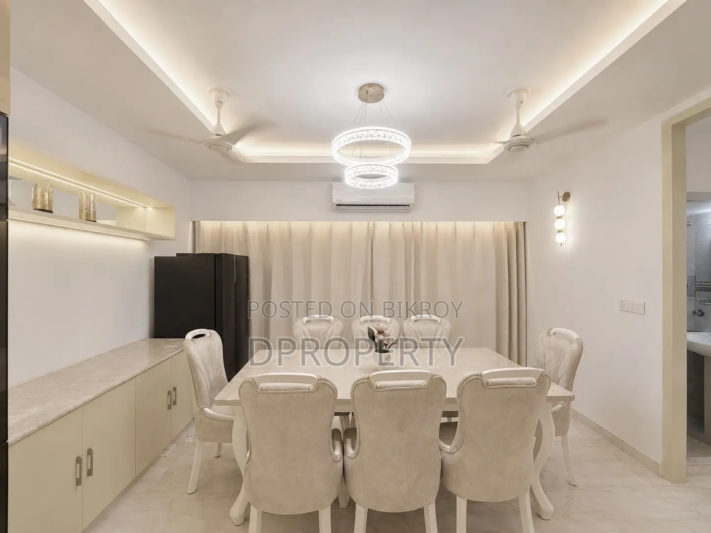 Furnished 3-Bedroom Apartment in Uttara for Rent in Uttara