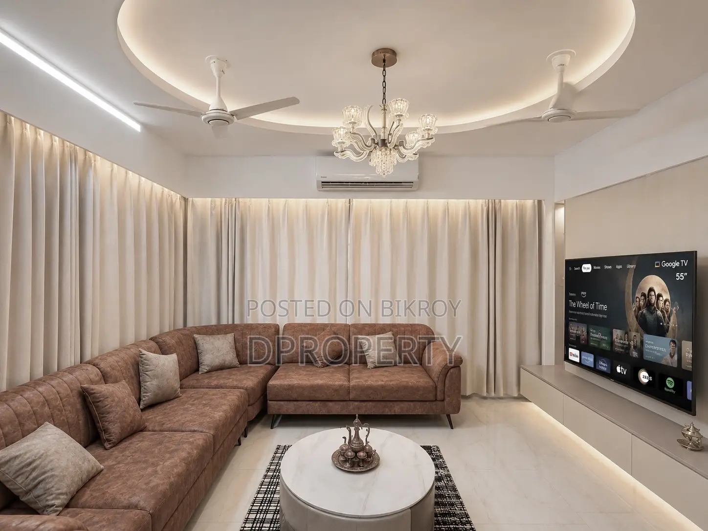 Furnished 3-Bedroom Apartment in Uttara for Rent in Uttara