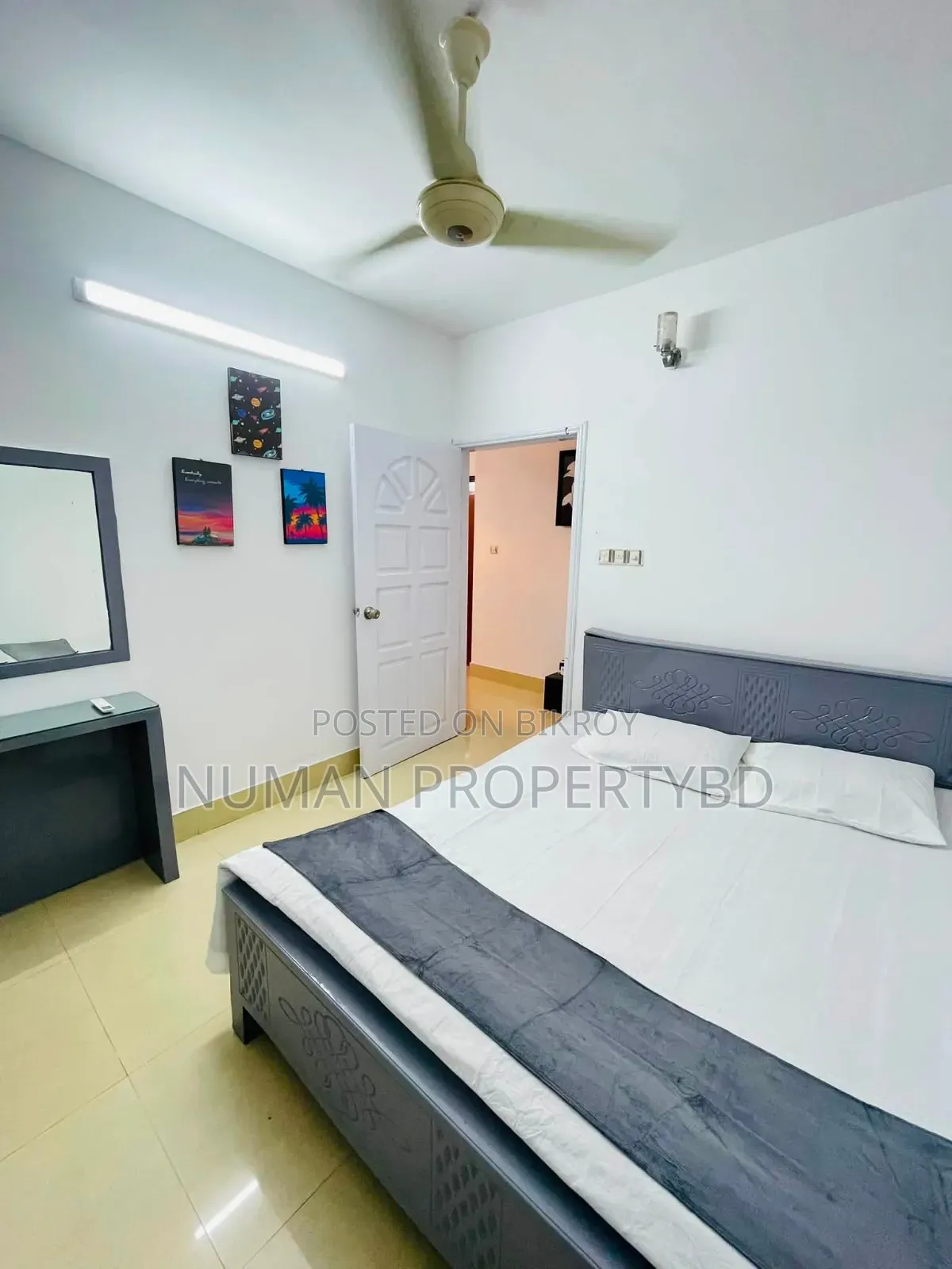 Furnished 2-Bedroom Apartment in Numan Property Bd, Basundhara for Rent in Basundhara