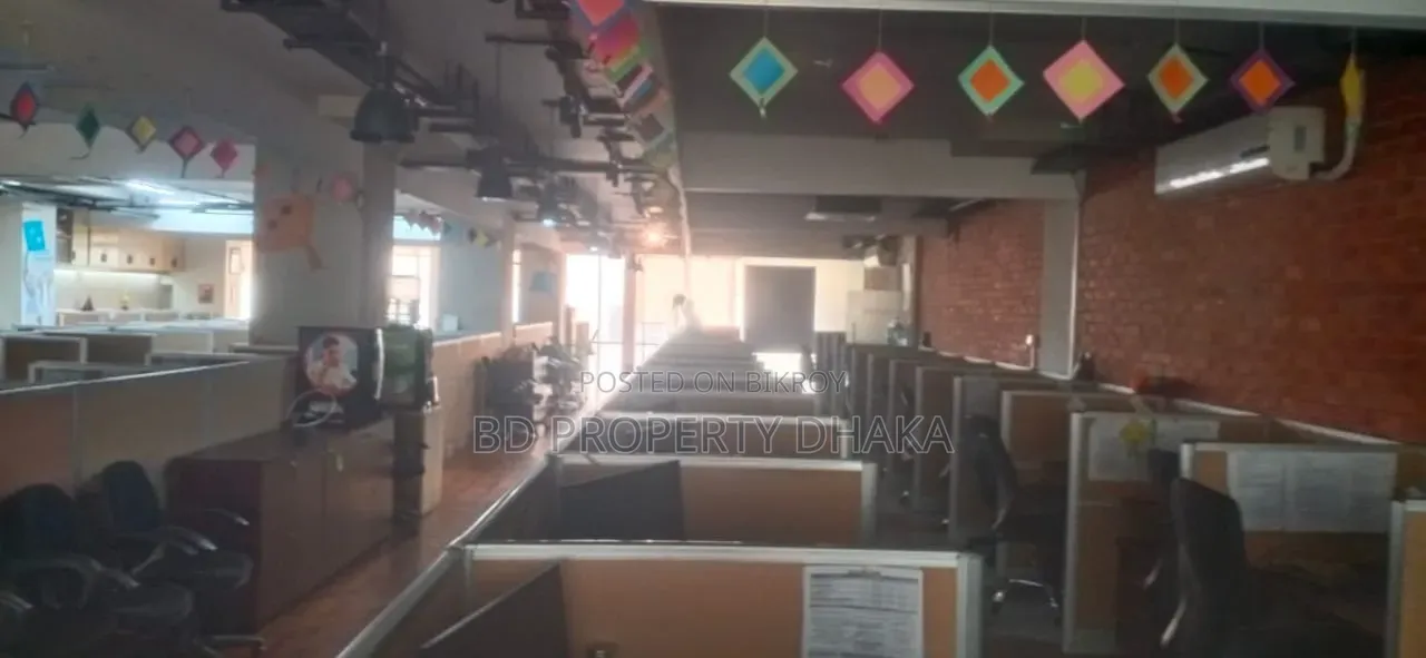 4500 SQFT Furnished Commercial Space Rent in Gulshan in Gulshan