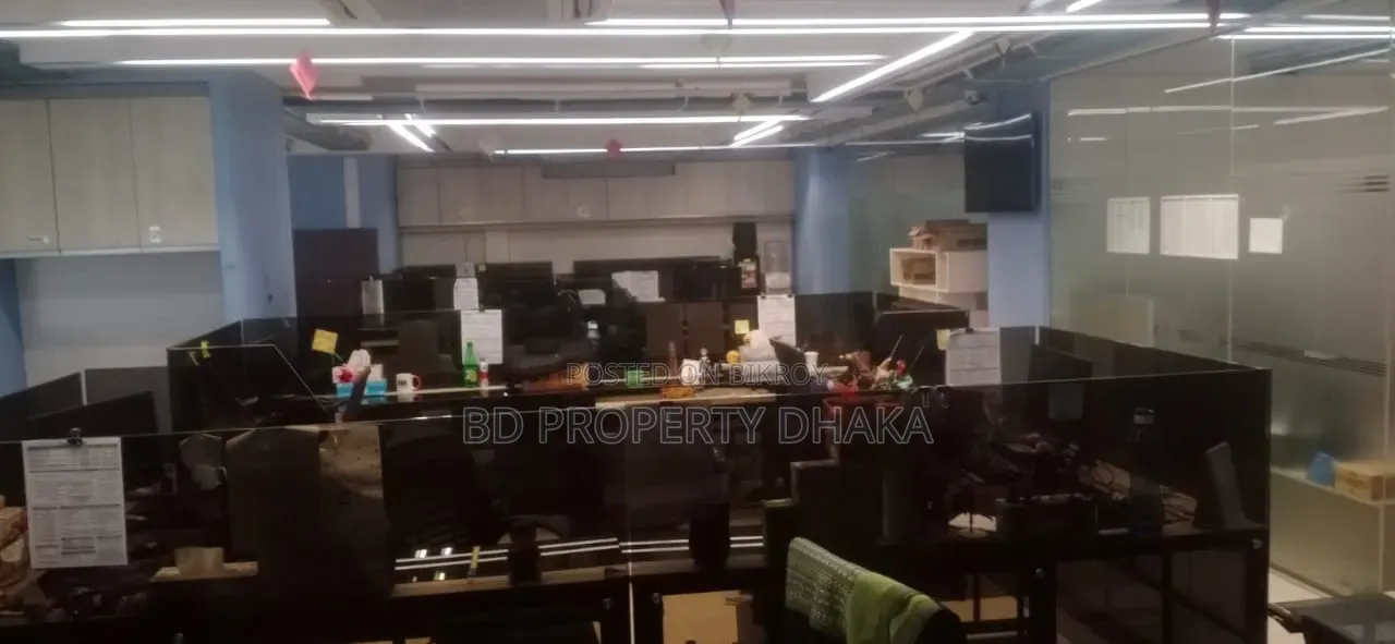 4500 SQFT Furnished Commercial Space Rent in Gulshan in Gulshan