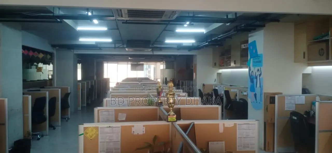 4500 SQFT Furnished Commercial Space Rent in Gulshan in Gulshan