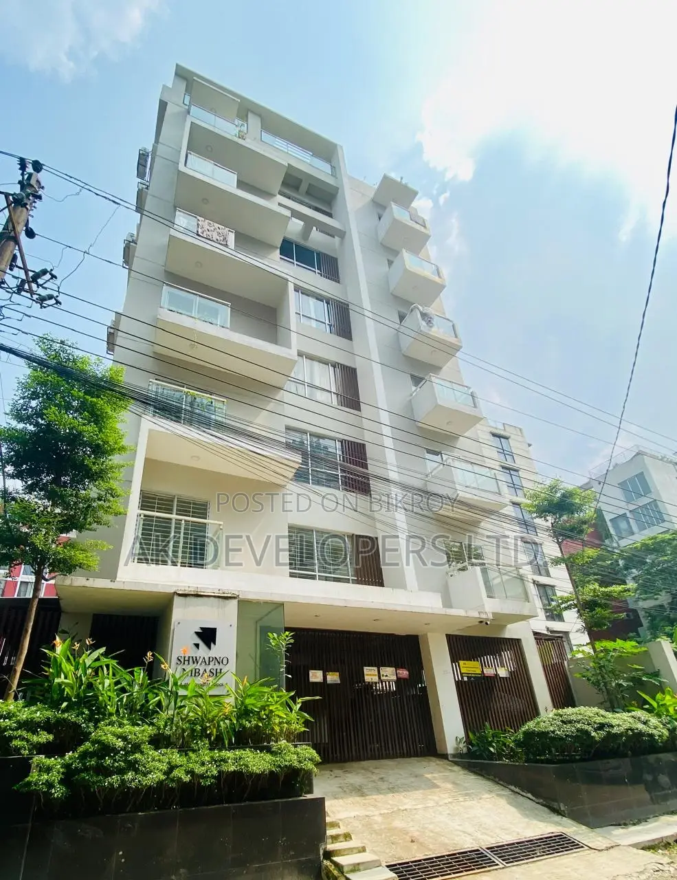 3 Bedroom Apartment in Shwapno Nibash, Basundhara for Sale in Basundhara