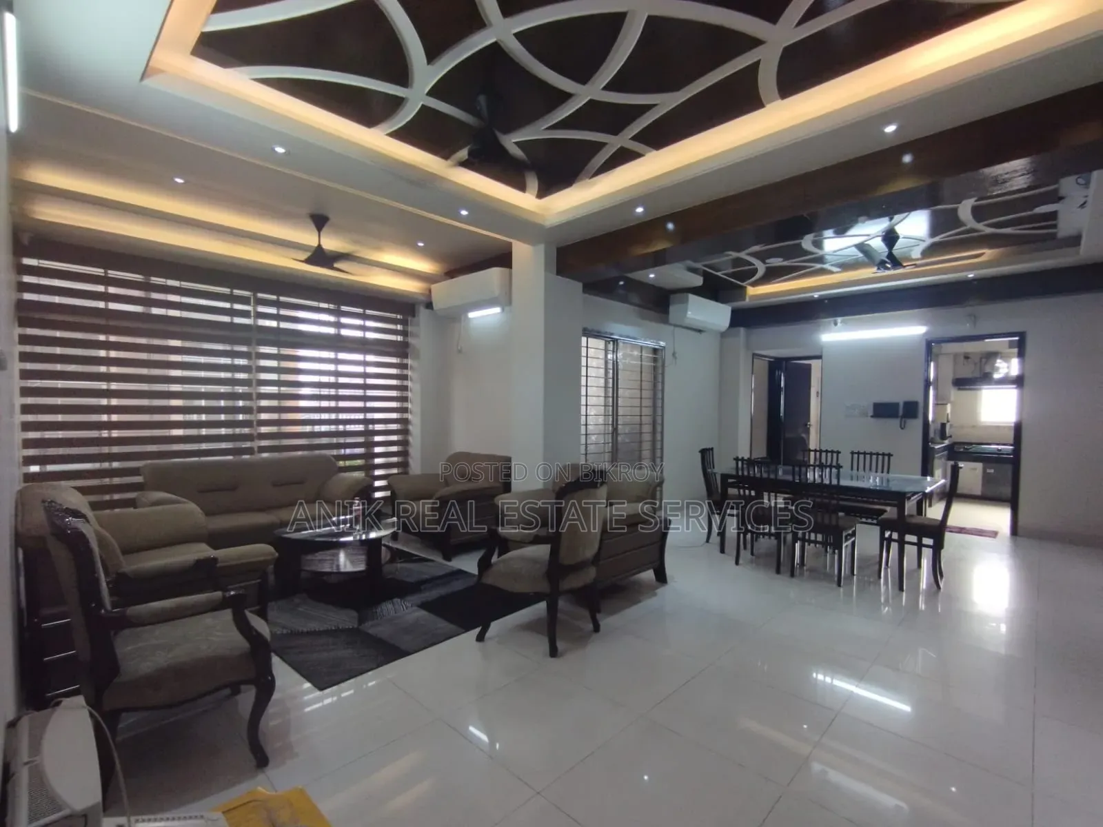 Furnished 3 Bedroom Apartment in Anik Real Estate, Banani for Rent in Banani