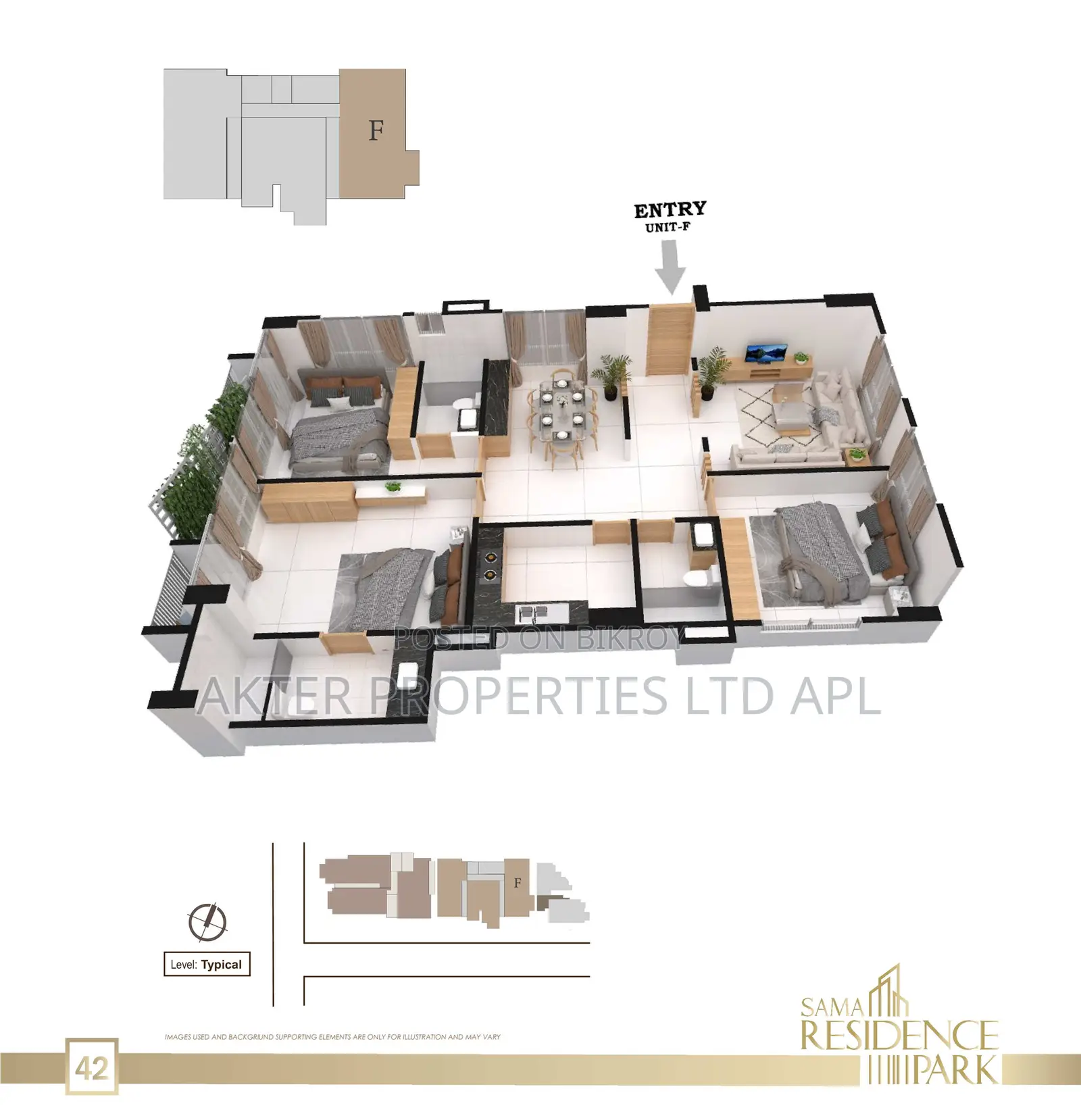 3 Bedroom Condo in Mohammadpur for Sale in Mohammadpur