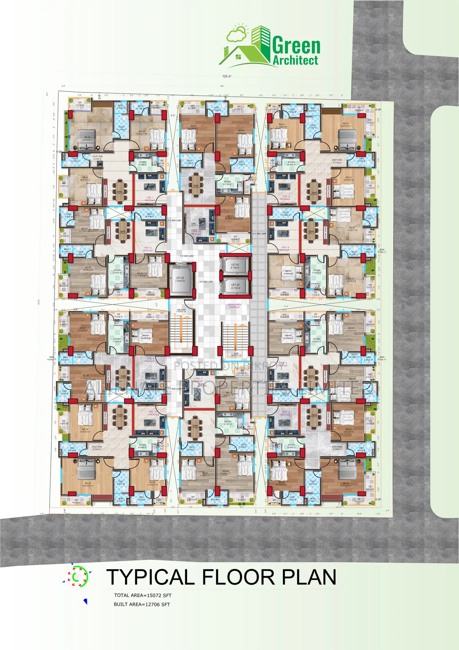 Your Dream Address in Mohammadpur – Share Value 1.1 to 1.5 Million Taka in Mohammadpur