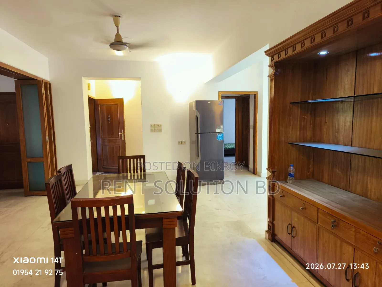Furnished 3 Bedroom Apartment in Banani for Rent in Banani