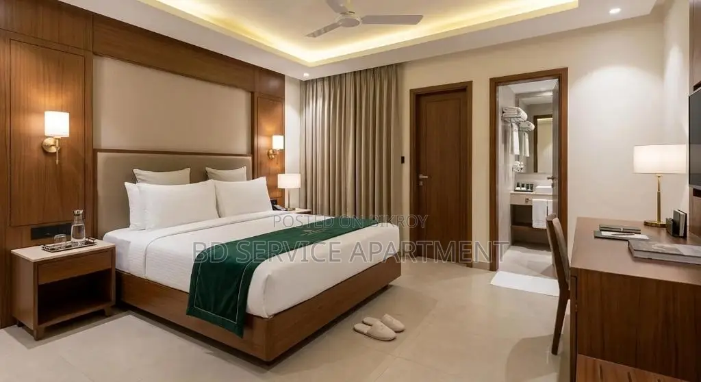 Furnished 2-Bedroom Apartment in Bd Service, Uttara for Rent in Uttara