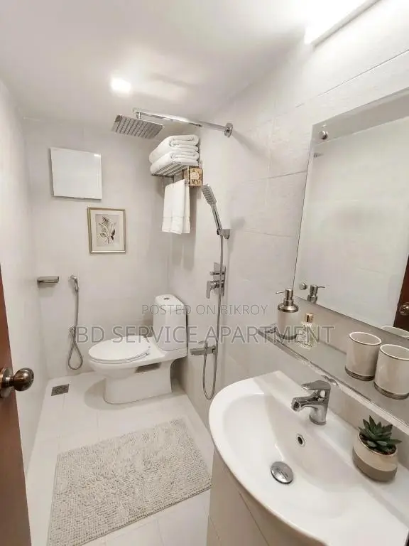 Furnished 2-Bedroom Apartment in Bd Service, Uttara for Rent in Uttara