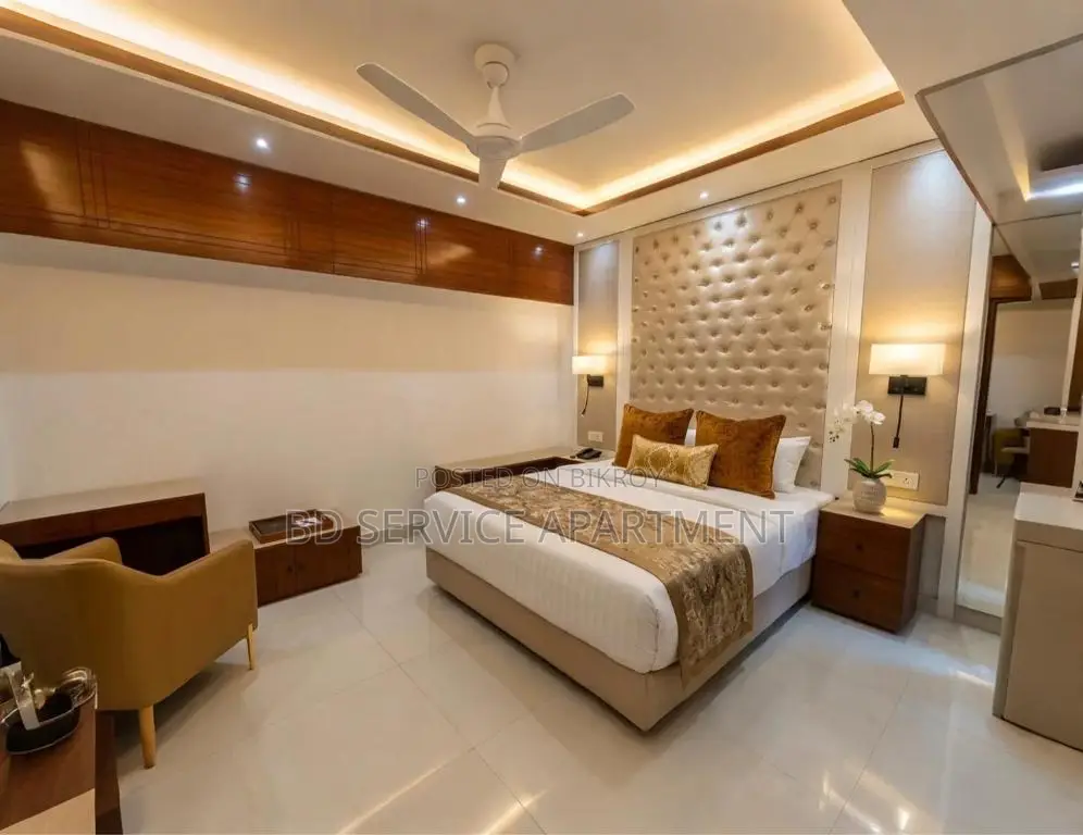 Furnished 2-Bedroom Apartment in Bd Service, Uttara for Rent in Uttara