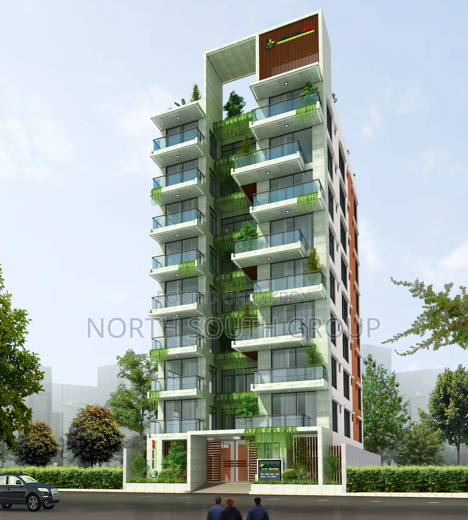 4-Bedroom Apartment in Tarek Mansion, Jalshiri Abason for Sale in Jalshiri Abason