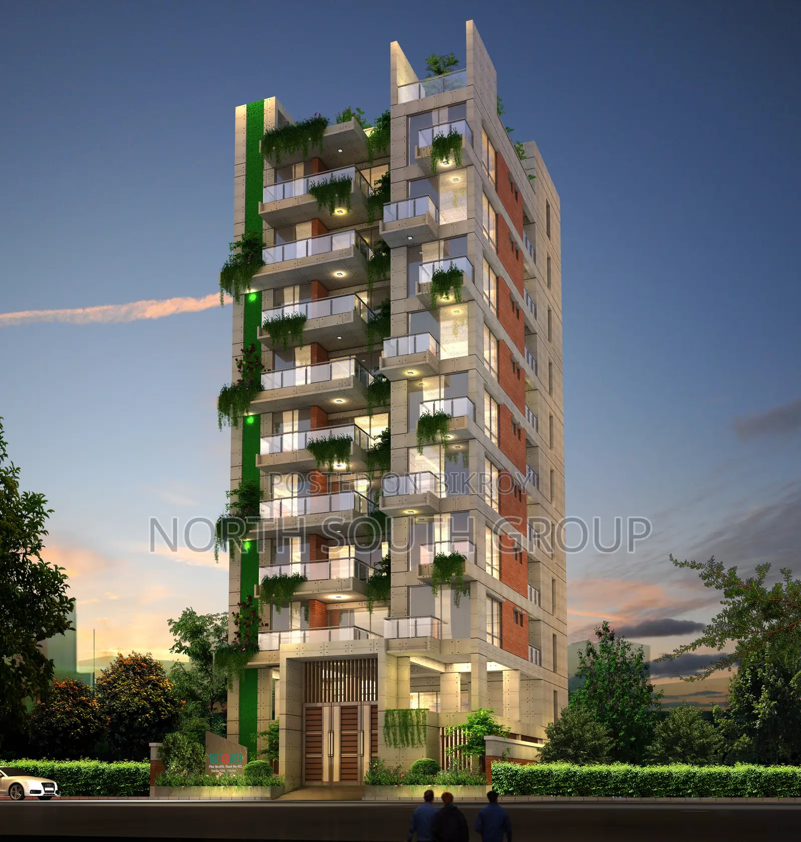 4 Bedroom Apartment in Ns Tower, Jalshiri Abason for Sale in Jalshiri Abason