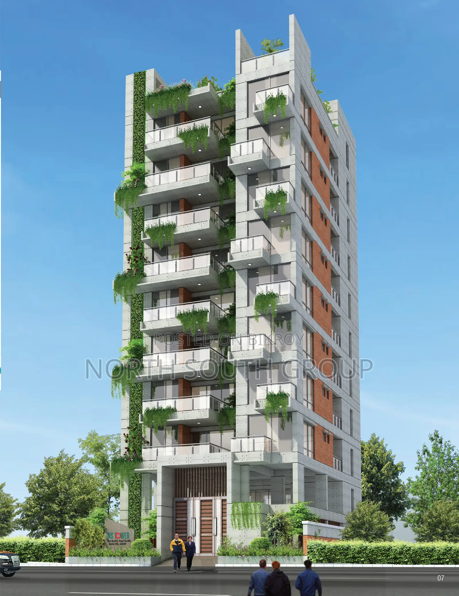 4 Bedroom Apartment in Ns Tower, Jalshiri Abason for Sale in Jalshiri Abason