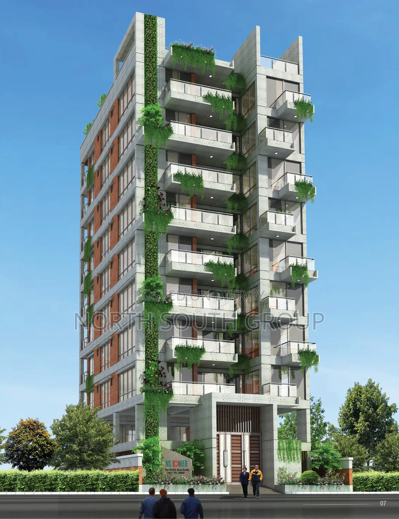4 Bedroom Apartment in Ns Tower, Jalshiri Abason for Sale in Jalshiri Abason