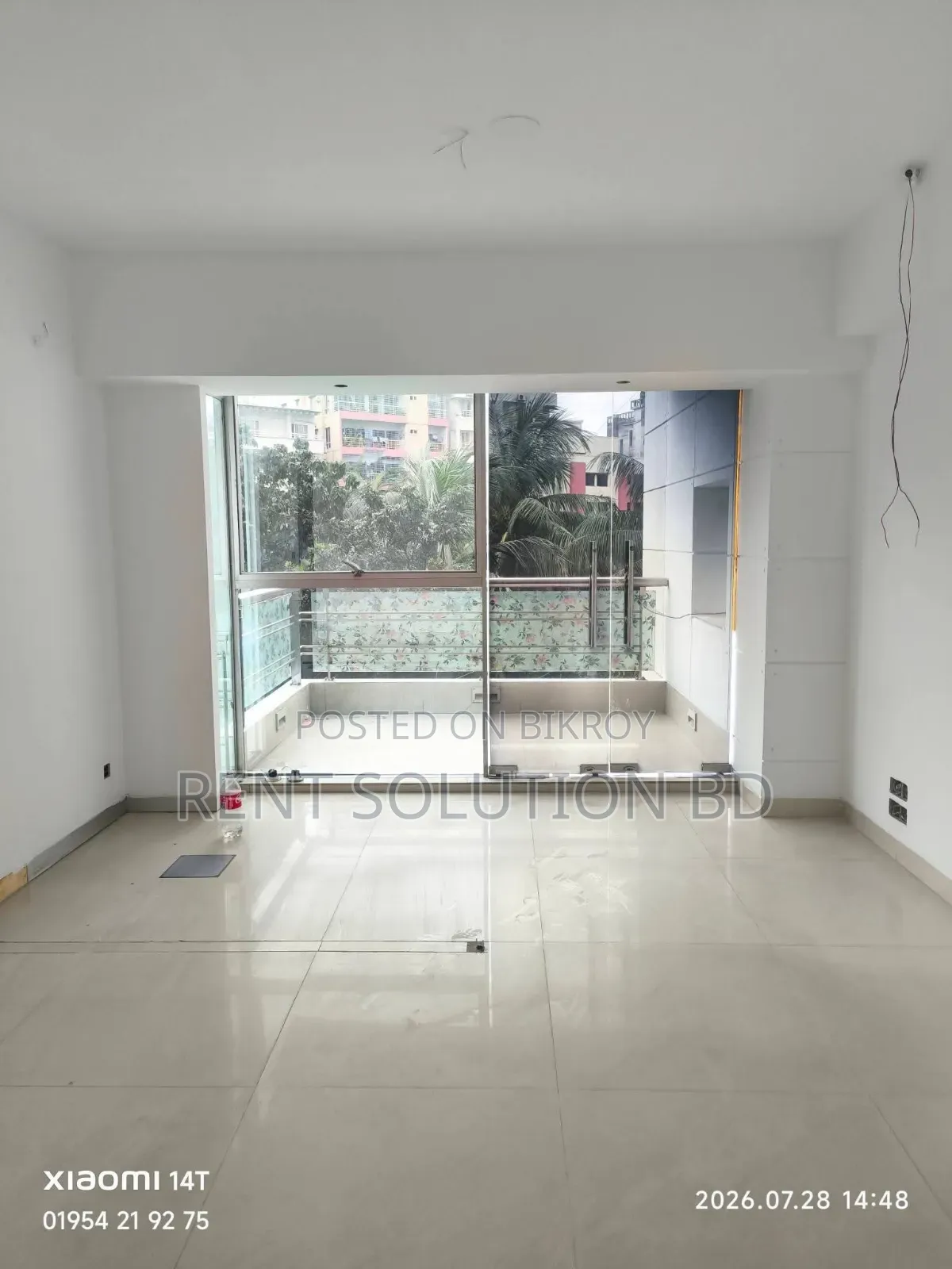 2750 SQFT Open Space Office for Rent | Gulshan | Lake View in Gulshan