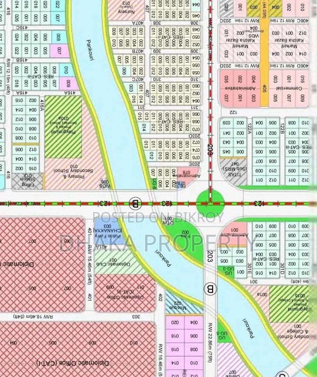 Close to Lake 3 Katha South Facing at Sector-25 in Purbachal
