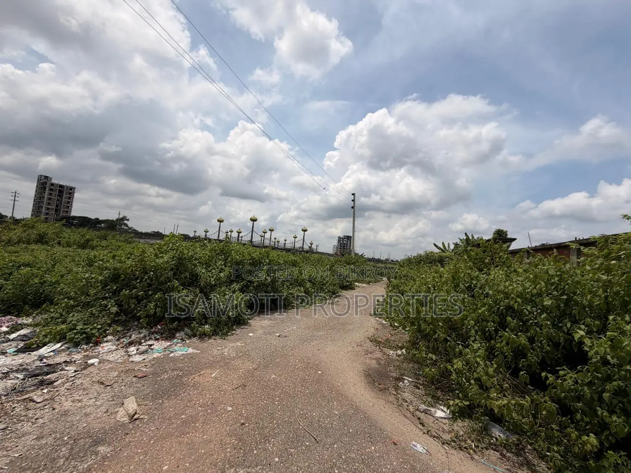 Lake View Plus South Face 5 Katha Plot for Sale Purbachal Sec 16 in Purbachal