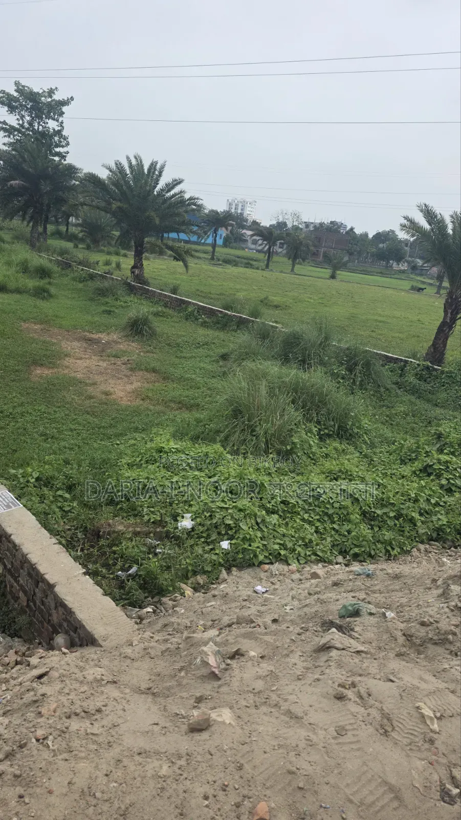 5 Decimal Land for Sale with Boundary Adjacent to Uttar Khan Mazar Chourasta in Uttara