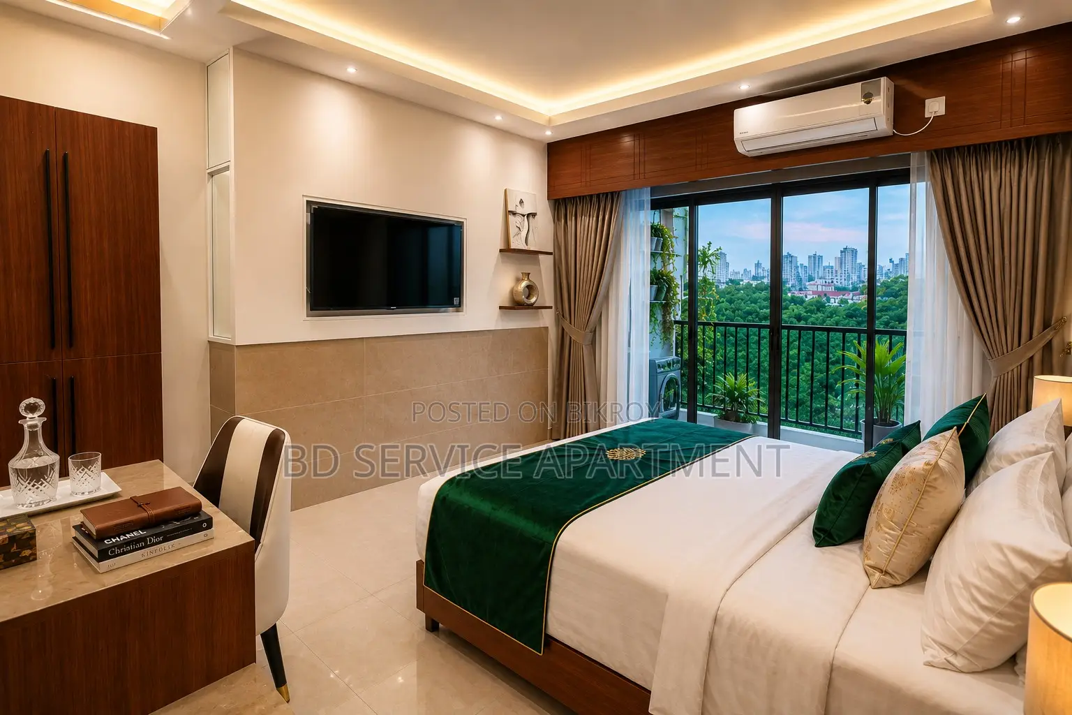 Furnished 1-Bedroom Apartment in 1 Bed Royal Studio, Uttara for Rent in Uttara