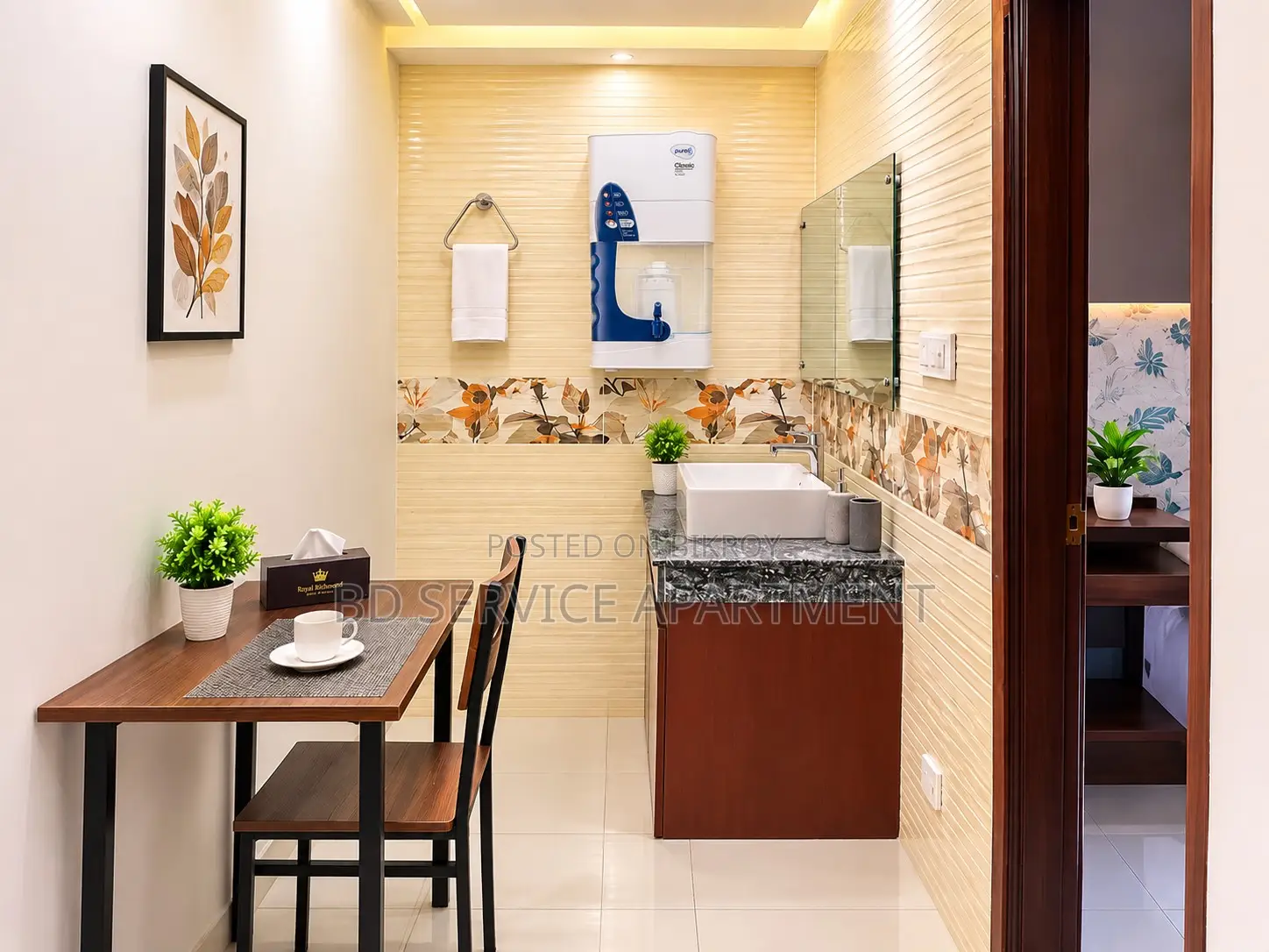 Furnished 1-Bedroom Apartment in 1 Bed Royal Studio, Uttara for Rent in Uttara
