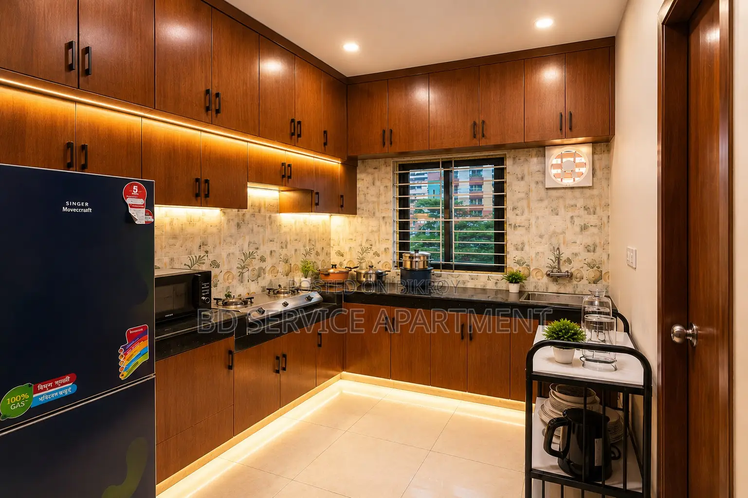 Furnished 1-Bedroom Apartment in 1 Bed Royal Studio, Uttara for Rent in Uttara