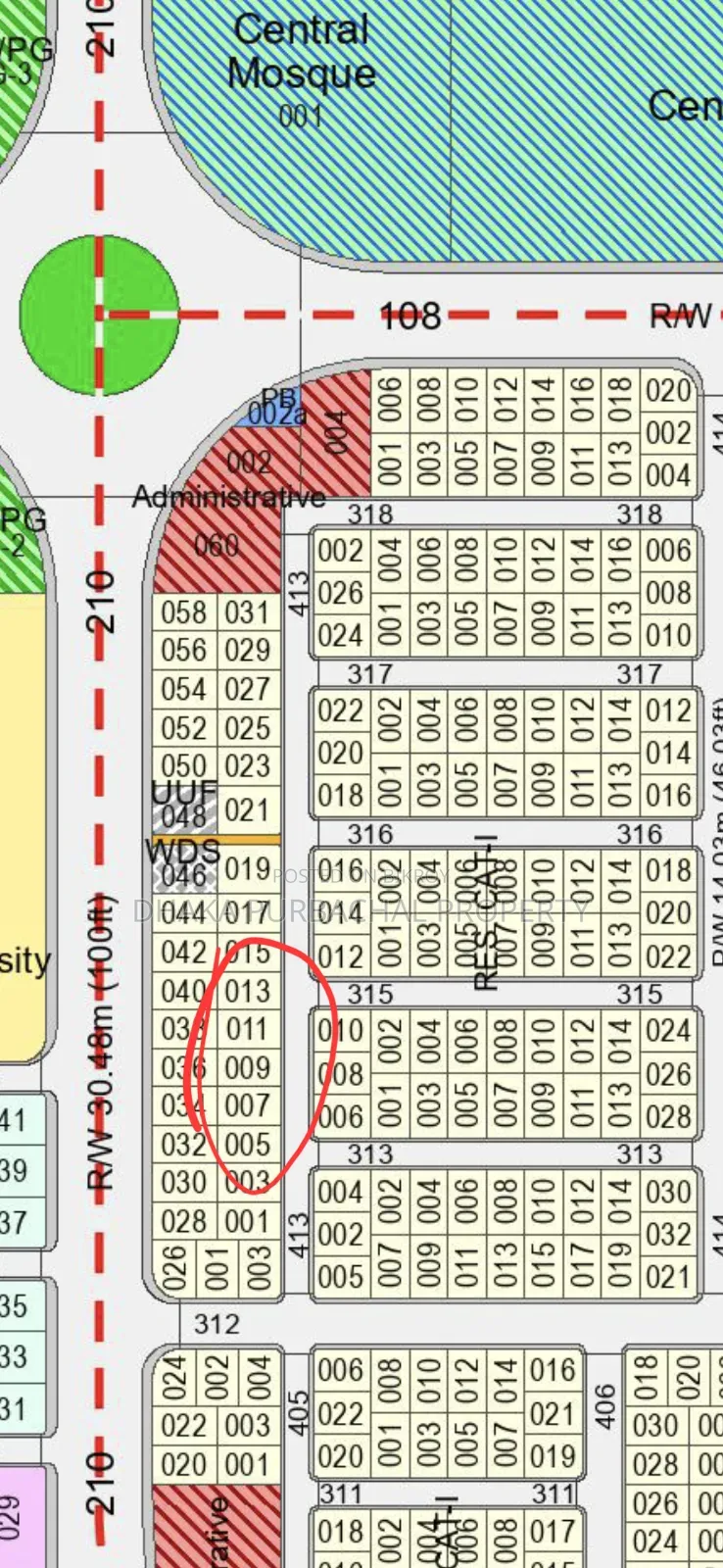 Purbachal Sector - 9 East-Facing 3 Katha Plot For Sale in Purbachal