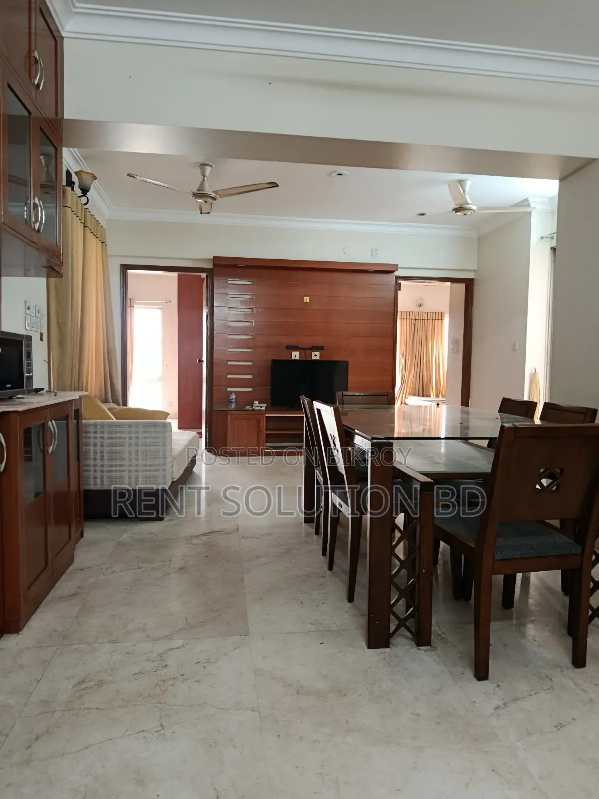 Furnished 3-Bedroom Apartment in Gulshan for Rent in Gulshan