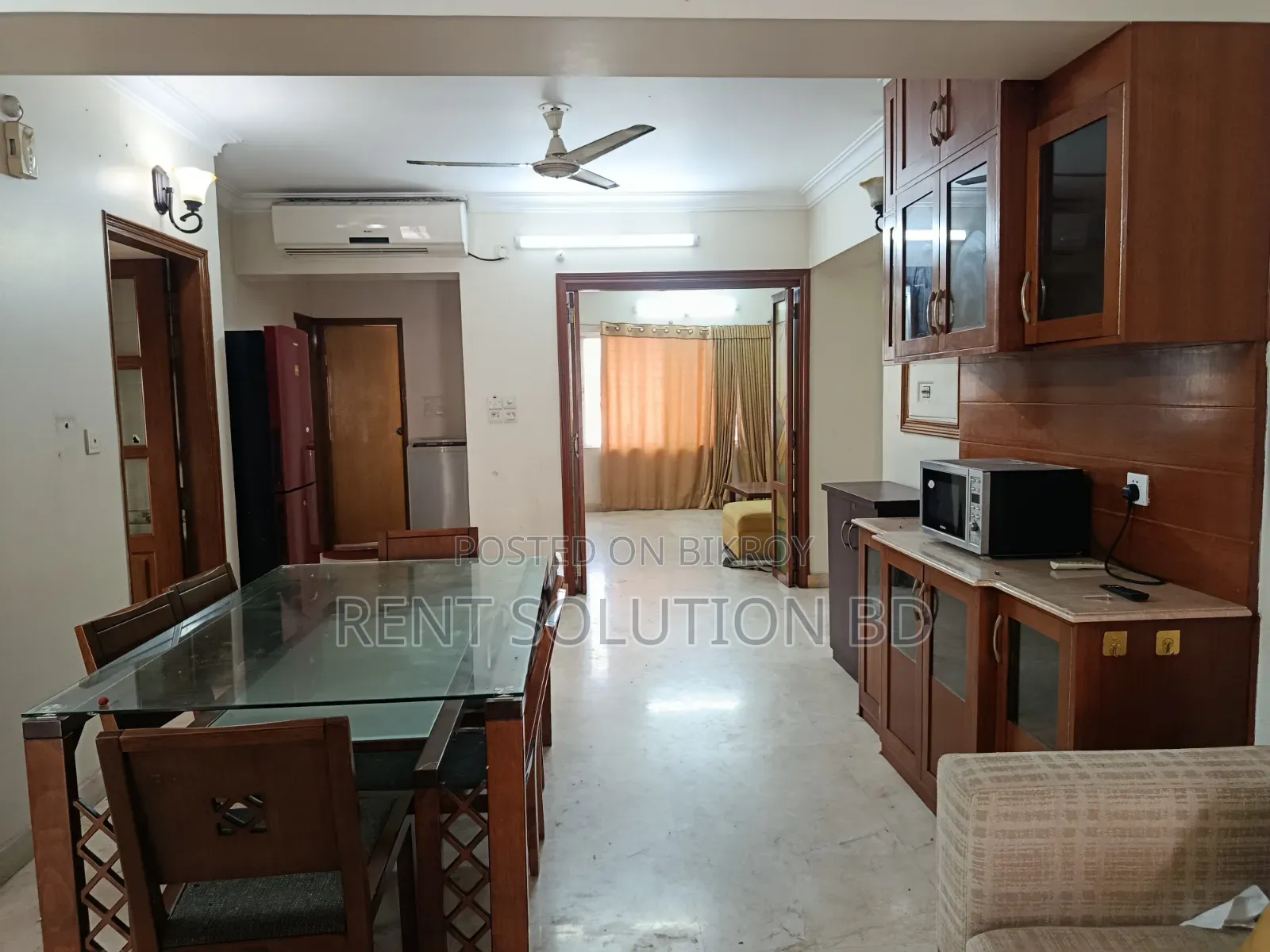 Furnished 3-Bedroom Apartment in Gulshan for Rent in Gulshan
