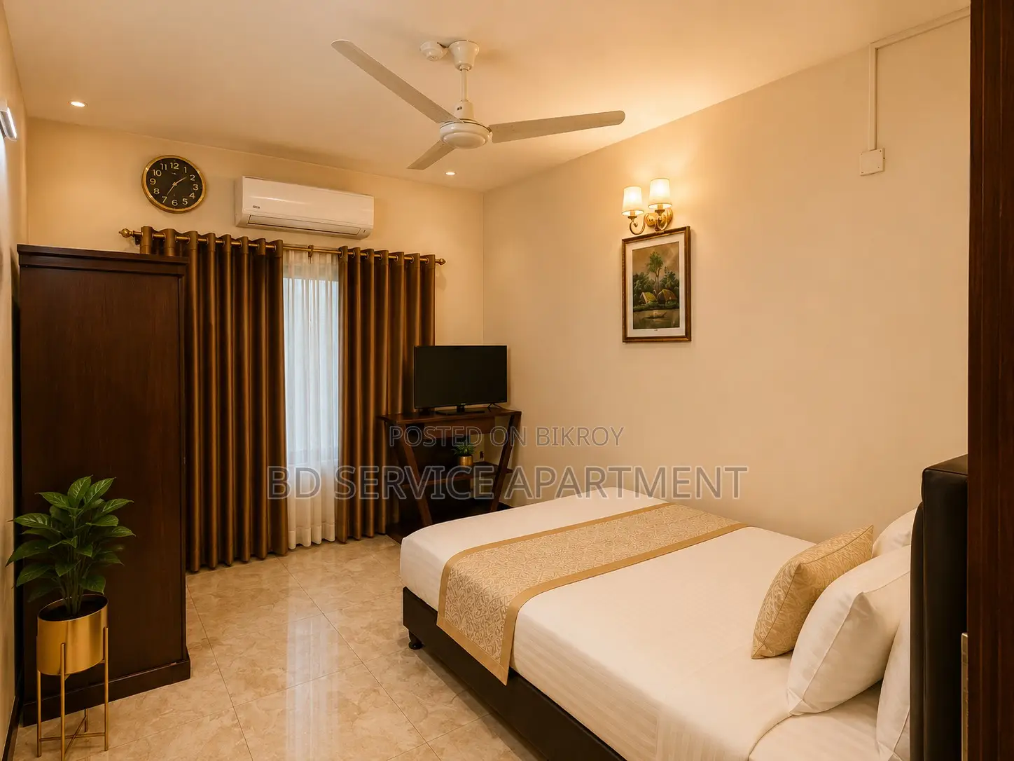 Furnished 4-Bedroom Apartment in Exclusive 4-Bedroom, Uttara for Rent in Uttara
