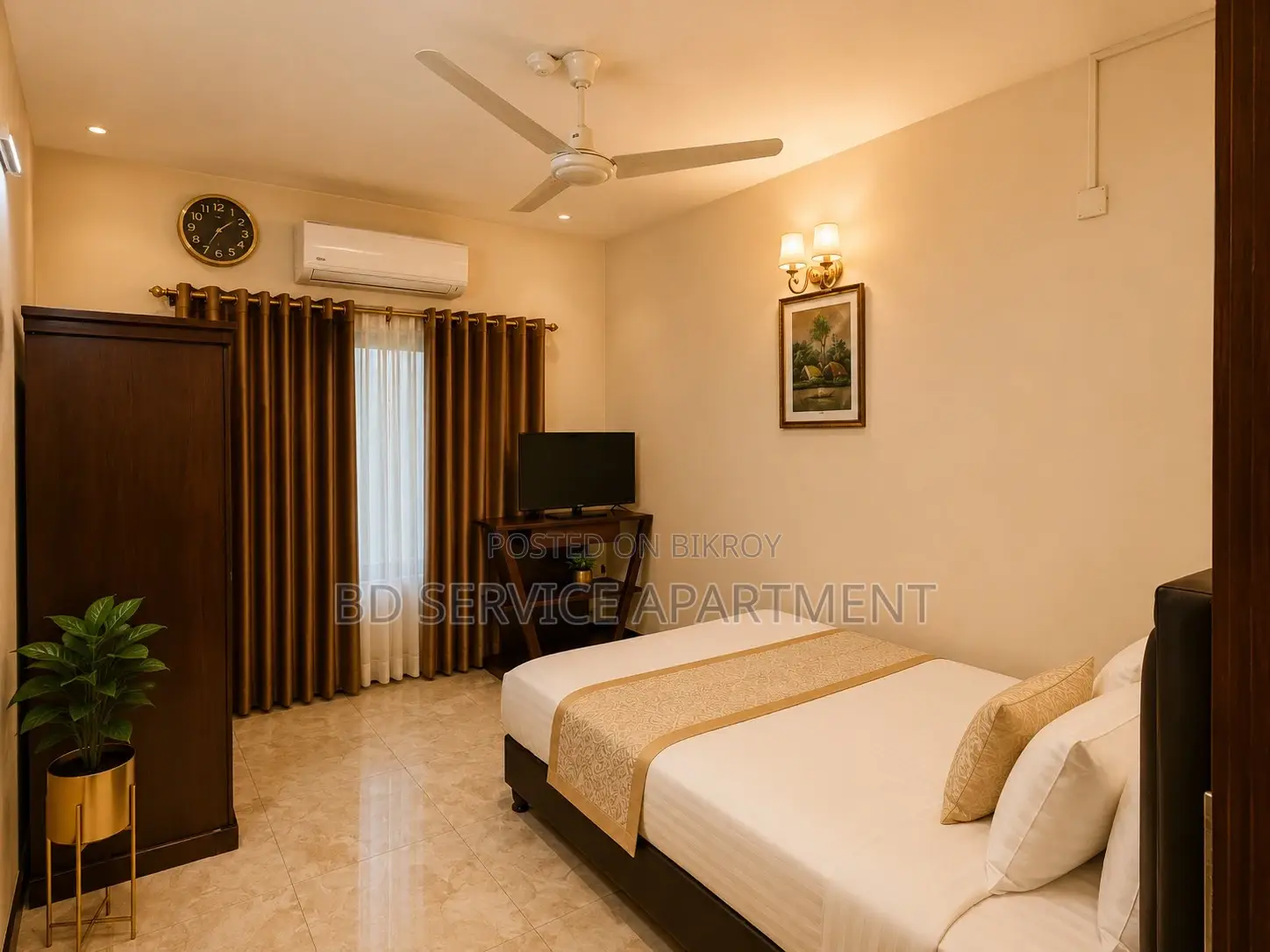 Furnished 4-Bedroom Apartment in Exclusive 4-Bedroom, Uttara for Rent in Uttara