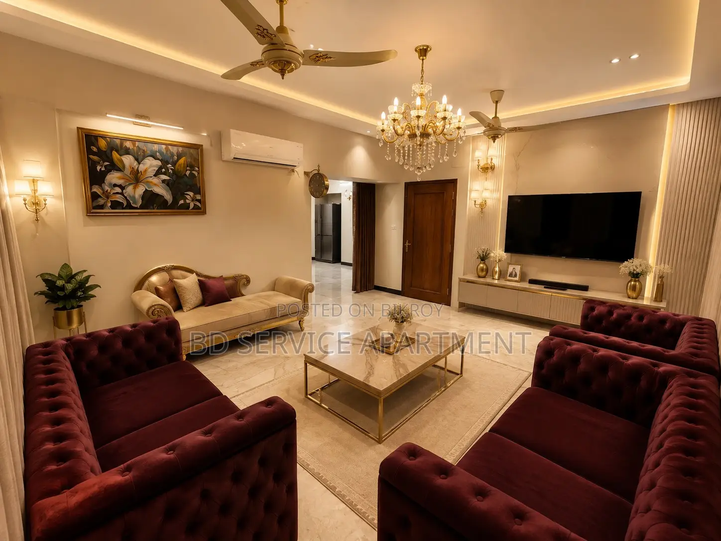 Furnished 4-Bedroom Apartment in Exclusive 4-Bedroom, Uttara for Rent in Uttara