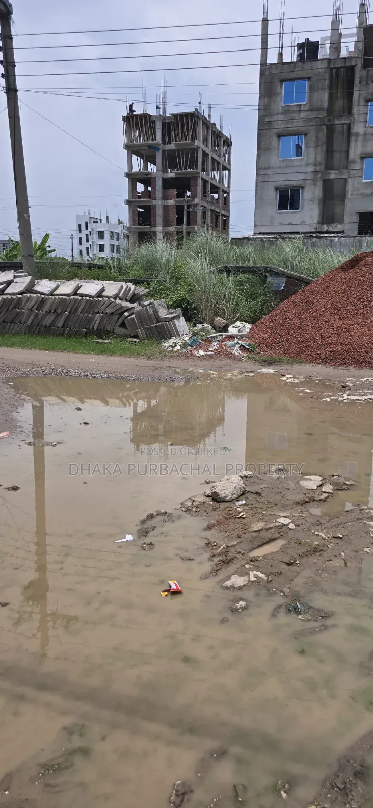 3 Katha Plot for Sale on 60' Road, Uttara 3rd Project Sector 17/K in Uttara