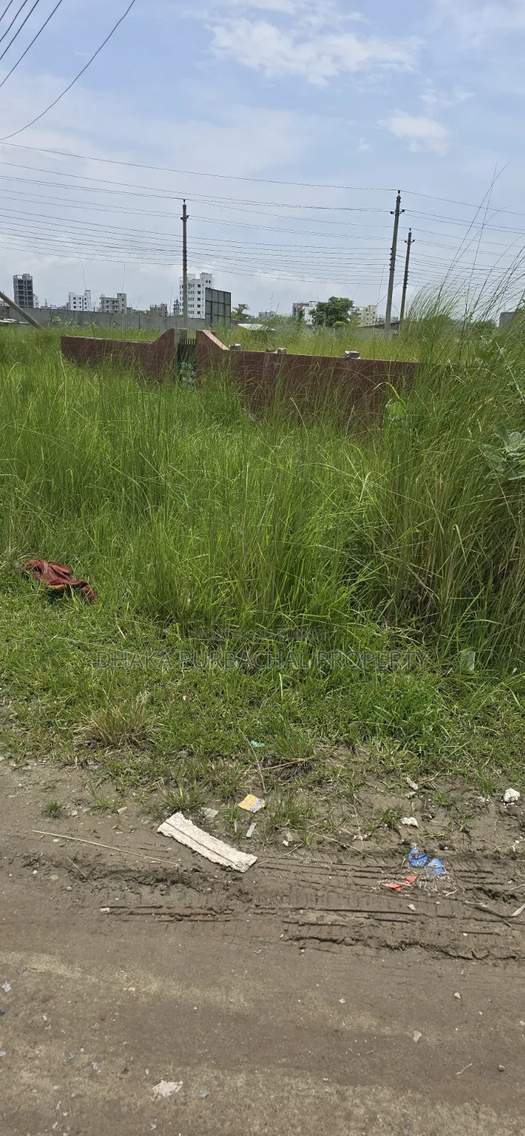 Rajuk Purbachal Sector - 28, East-Facing 3 Katha Plot for Sale in Purbachal
