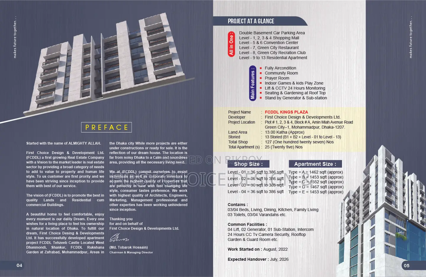 Ready Shop Sell at Kings Plaza Shopping Mall, Mohammadpur in Mohammadpur