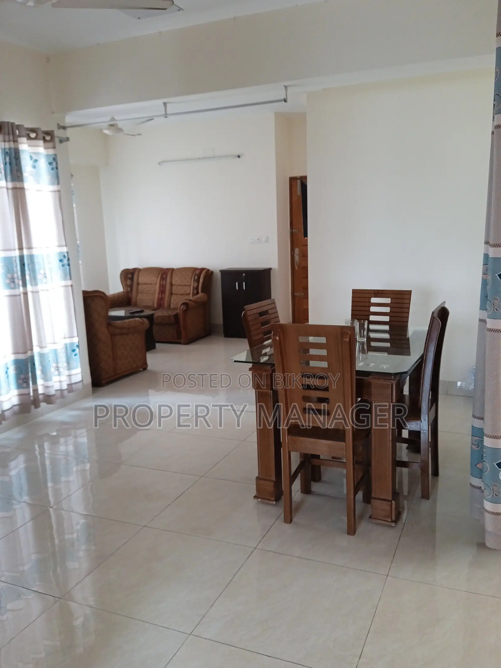 Furnished 3-Bedroom Apartment in Uttara for Rent in Uttara