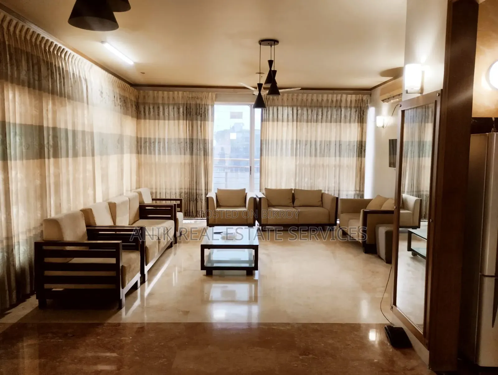 Furnished 3-Bedroom Apartment in Anik Real Estate, Banani for Rent in Banani