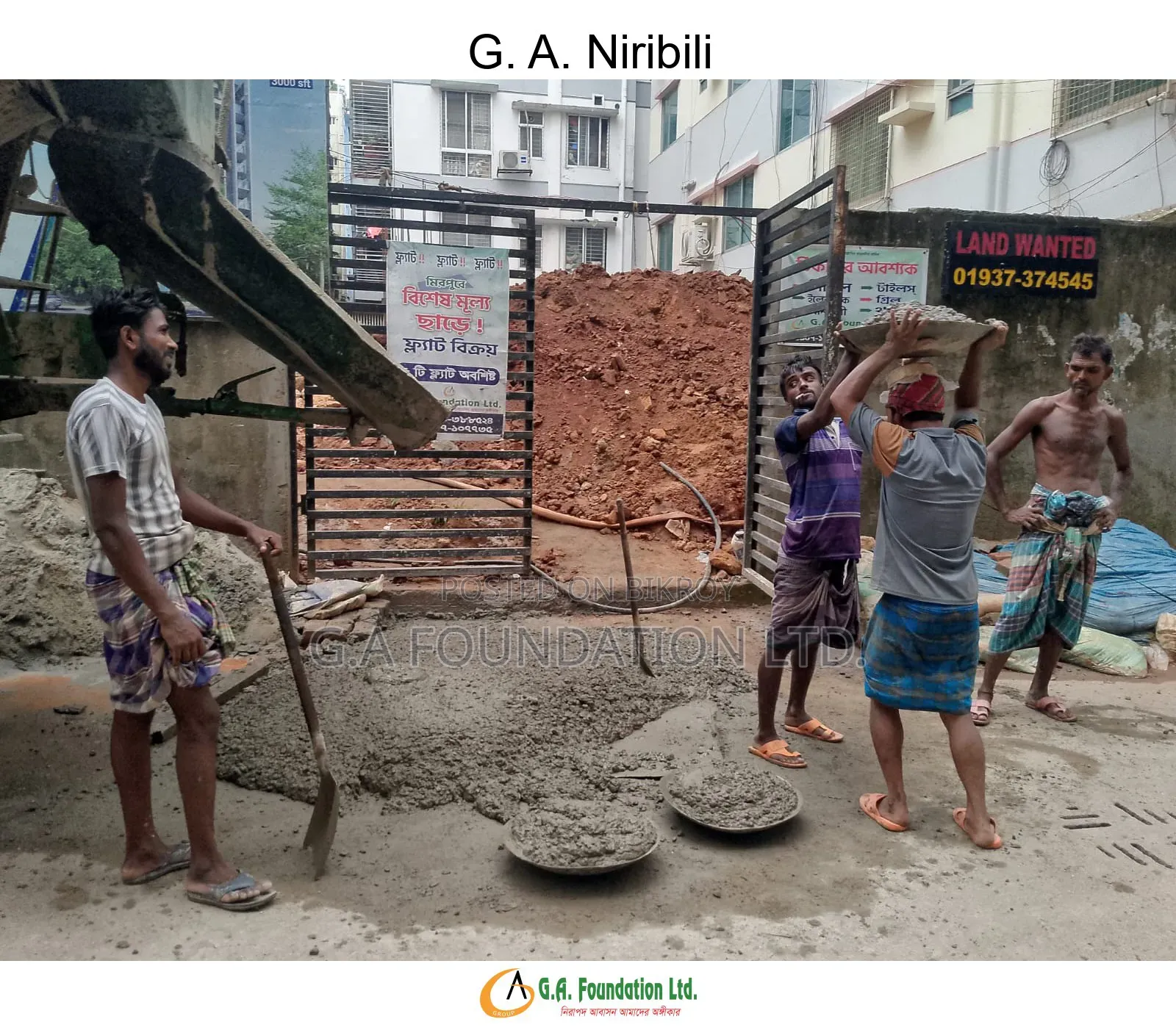 3bdrm Apartment in G. A. Niribili, Mirpur for Sale in Mirpur