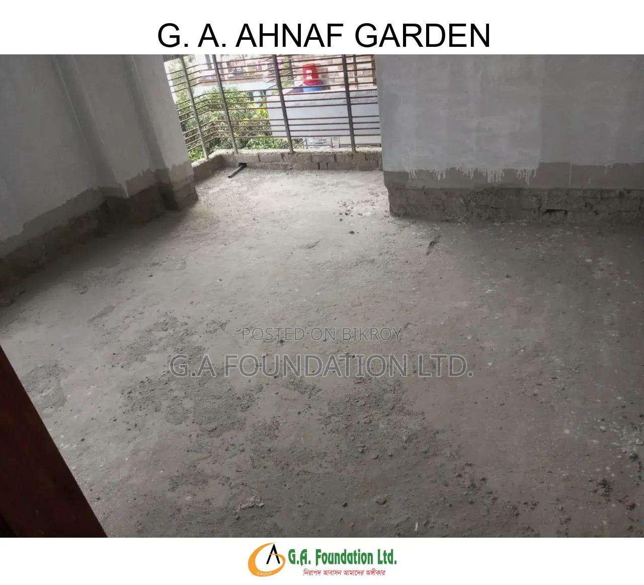 3 Bedroom Apartment in G. A. Ahnaf Garden, Mirpur for Sale in Mirpur
