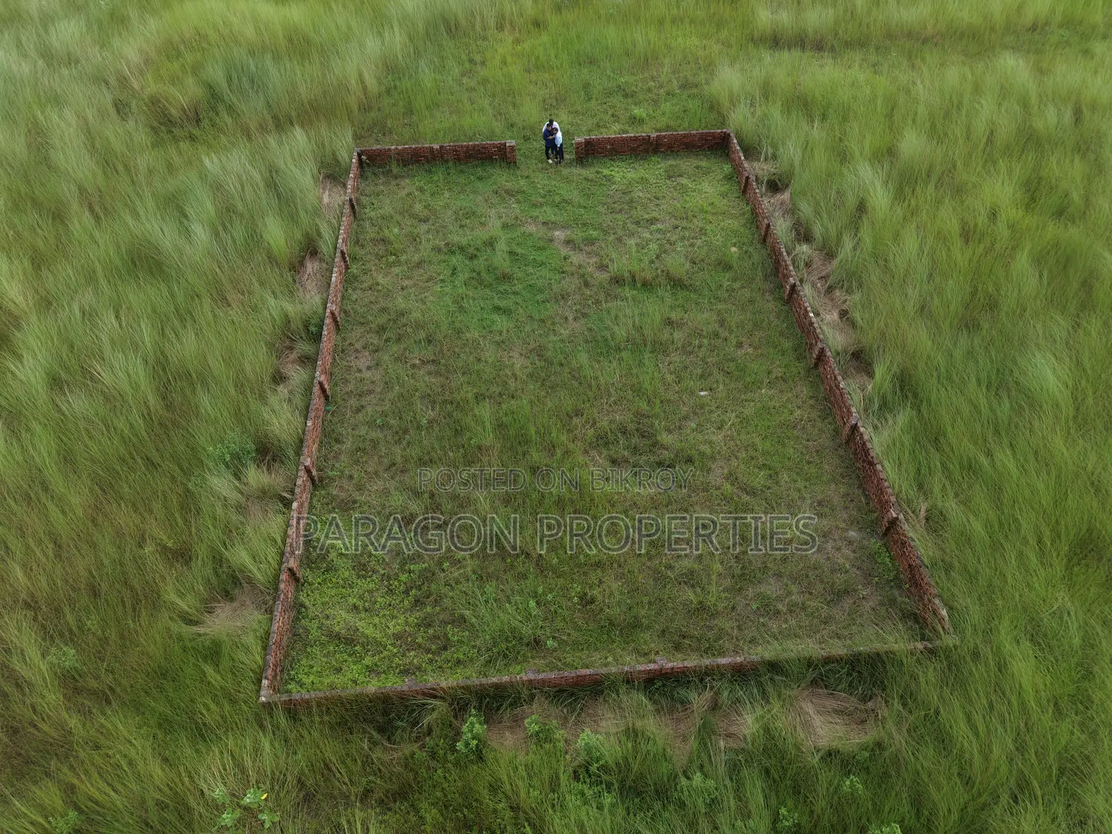 5 Katha Prime Plot | 40-Foot Front Road | P Extension Block in Basundhara
