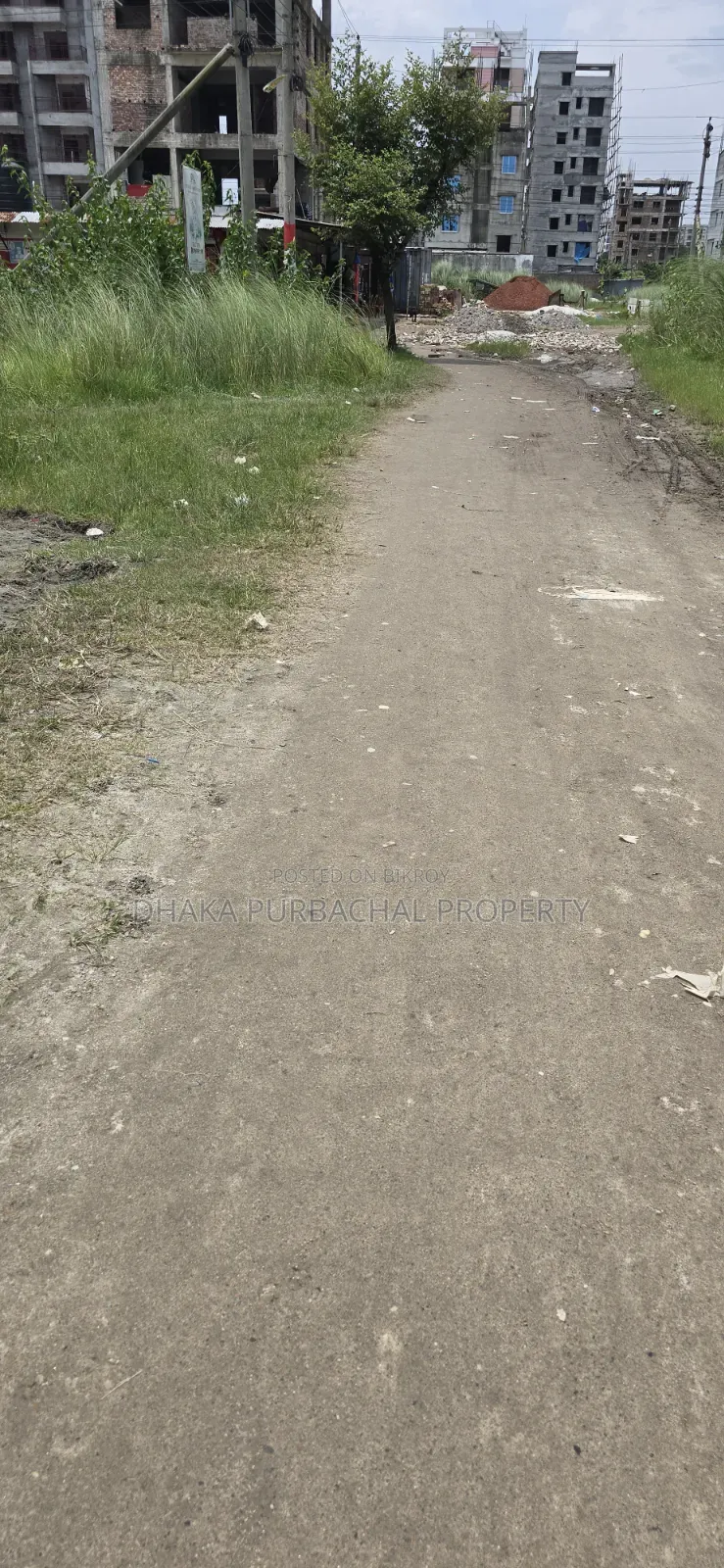 Rajuk Purbachal 3 Katha 100' Wide Road in Purbachal