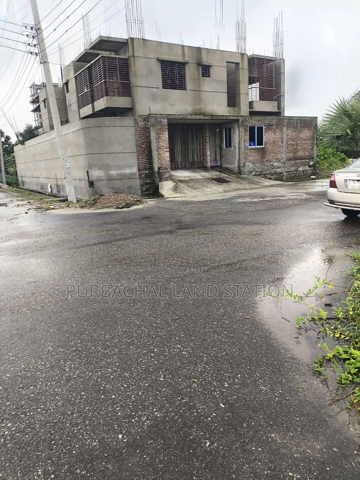 100 Ft 54ft Corner 5 Katha Plot Urgent Sale in Sector:25,Purbachal. in Purbachal