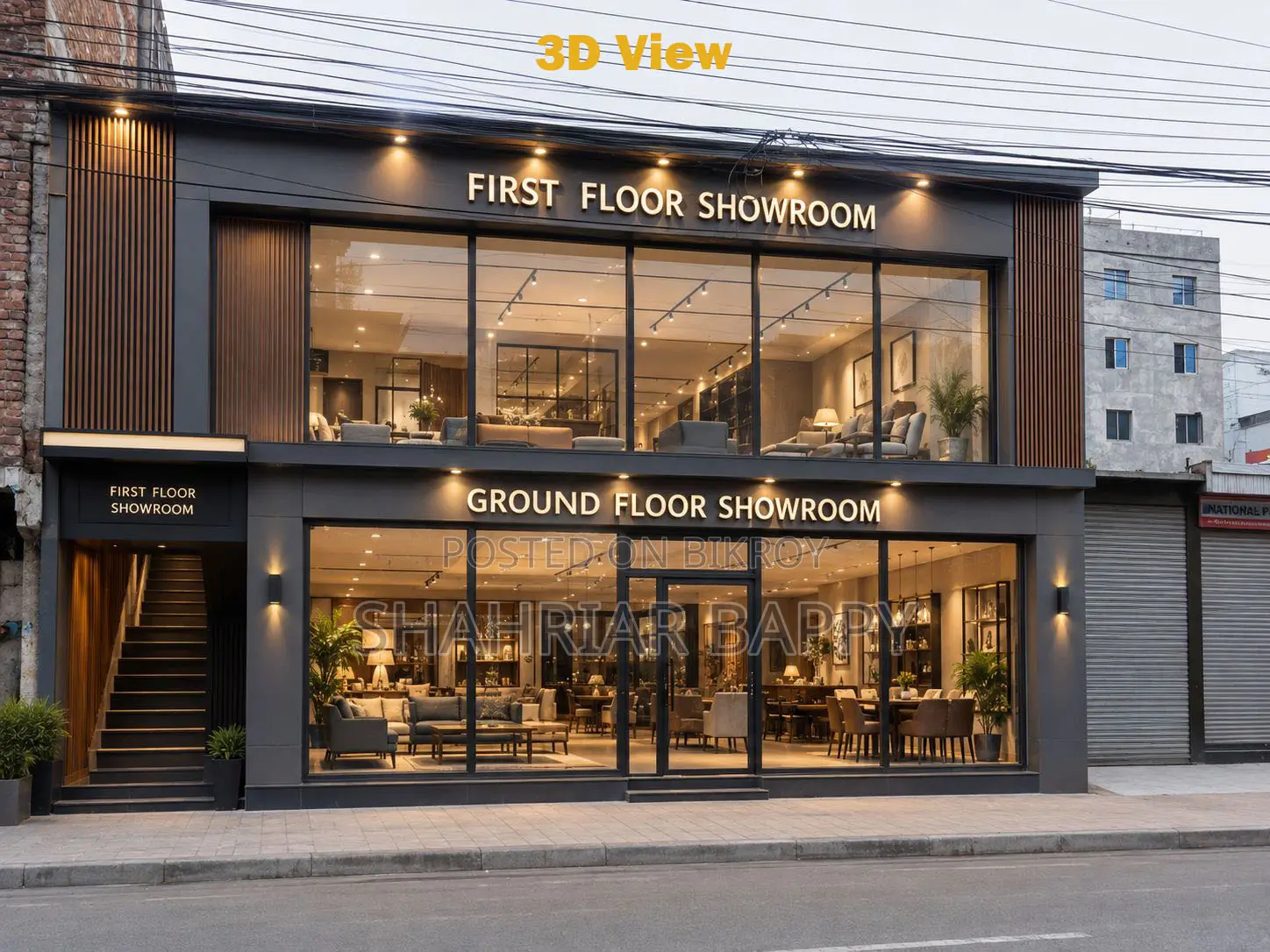 Showroom Space for Rent Mirpur 12 in Mirpur